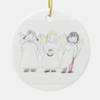 kerst_angels keramisch ornament