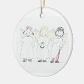 kerst_angels keramisch ornament (Links)