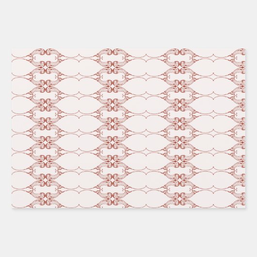 Kerst  Antiek Inpakpapier Vel (Voorkant)