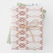 Kerst  Antiek Inpakpapier Vel (In situ)