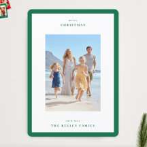 Kerst Apple Green Modern Eenvoudig Foto Lijst