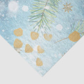 Kerst Aquarelpapier II Ontwerp 7 Tissuepapier (Detail)