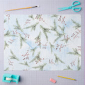 Kerst Aquarelpapier II Ontwerp 9 Tissuepapier (Craft)