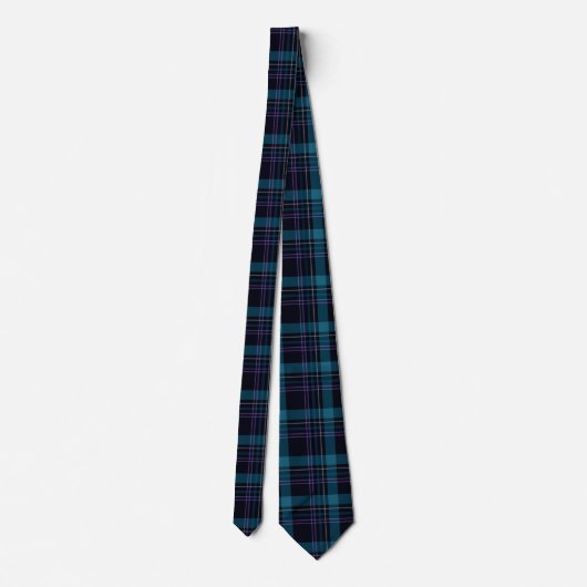 Kerst Argyle Tartan check patroon Stropdas (Achterkant)