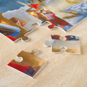 Kerst Art Town 4 De dagelijkse puzzel Recen Legpuzzel (Zijkant)