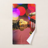 Kerst artistieke speelgoed soldaat SlipperyJoe gay Bad Handdoek (Handdoek)