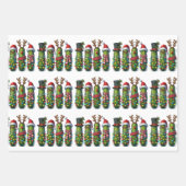 Kerst augurken in pot cadeau wrap papier inpakpapier vel (Voorkant 2)