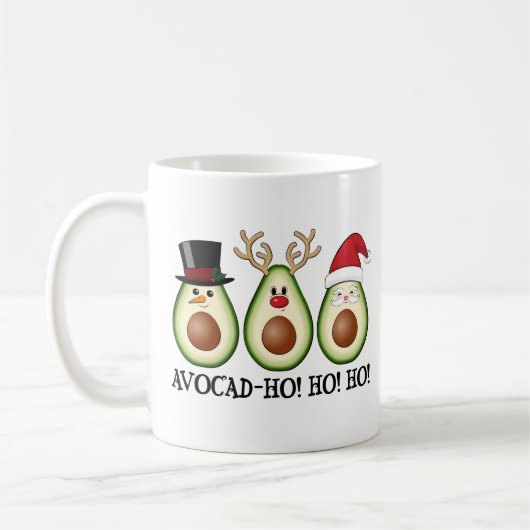 Kerst Avocado Frosty, Rudolph en Santa Koffiemok (Links)