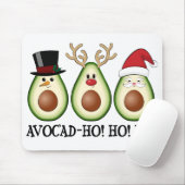 Kerst Avocado Frosty, Rudolph en Santa Muismat (Met muis)