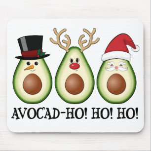 Kerst Avocado Frosty, Rudolph en Santa Muismat