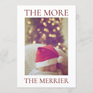 Kerst Baby Aankondiging