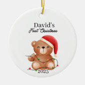 Kerst Baby Beer Ornament (Voorkant)