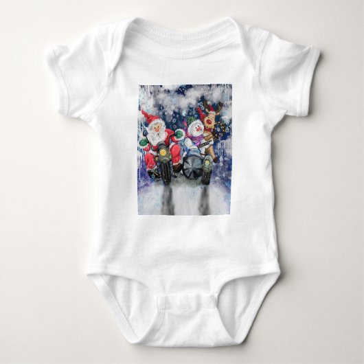 Kerst Baby Body Romper (Voorkant)