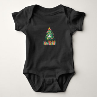 kerst baby body unisex romper