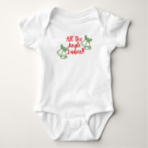 Kerst Baby Bodysuit - Jingle Dames Bells
