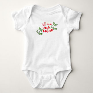 Kerst Baby Bodysuit - Jingle Dames Bells