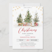 Kerst Baby Borrel Kaart (Voorkant)
