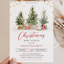 Kerst Baby Borrel Kaart