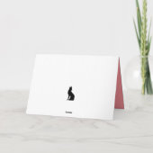 Kerst Baby Dieren Moose Vakantie Groet Kaart (Achterkant)