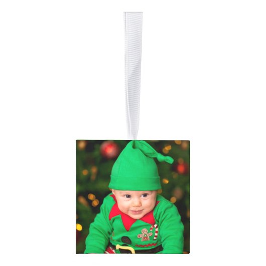 Kerst Baby Foto's Green Plaid Santa's Schattigee E Decoratie (Rechts)