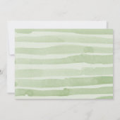 Kerst Baby Het is koud buiten Baby Shower Kaart (Achterkant)