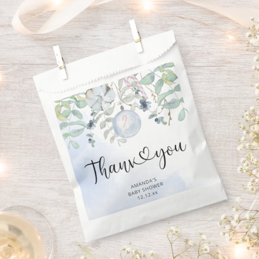 Kerst Baby is het koud buiten Bedankzakje (Geknipt)