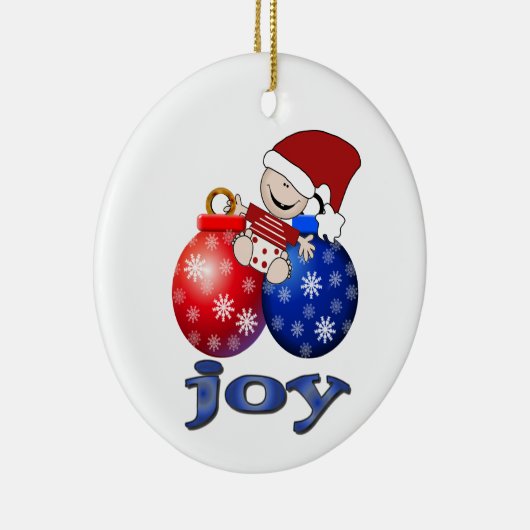 Kerst Baby Joy Ornament (Rechts)