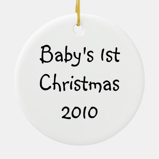 Kerst Baby Joy Ornament (Achterkant)