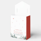 Kerst Baby Kleding Vrolijk Klein Baby shower Bedankdoosjes (Geopend)