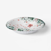 Kerst Baby Kleding Vrolijk Klein Baby shower Papieren Kommen (Gebogen)