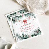 Kerst Baby Kleding Vrolijk Klein Baby shower Servet