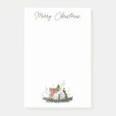 Kerst Baby Lamb Candle Pine Post-it® Notes (Voorkant)