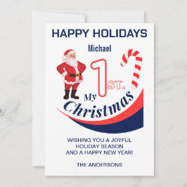 Kerst Baby "Mijn 1e Kerstmis" Feestdagenkaart