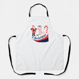 Kerst Baby "Mijn 1e Kerstmis" Schort