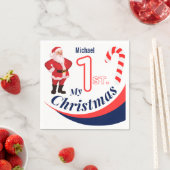 Kerst Baby "Mijn 1e Kerstmis" Servet (Insitu)