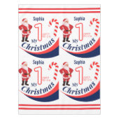 Kerst Baby "Mijn 1e Kerstmis" Tafelkleed (Voorkant)