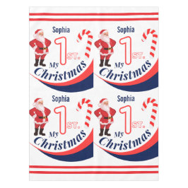 Kerst Baby "Mijn 1e Kerstmis" Tafelkleed