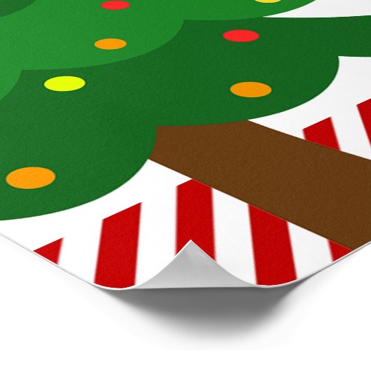 Kerst Baby Rendieren Geslacht onthullen Welkomstbo Poster (Hoek)