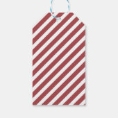 Kerst Baby Shower Favor Tag Cadeaulabel (Achterkant)