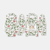 Kerst Baby shower gender openbaren gunstbox Bedankdoosjes (Uitgevouwen)