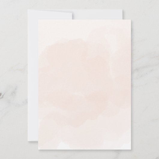 Kerst Baby shower Invitation Beige en Bruin Kaart (Achterkant)