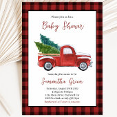 Kerst Baby Shower Kaart
