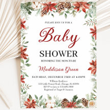 Kerst Baby Shower