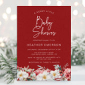 Kerst Baby Shower Kaart