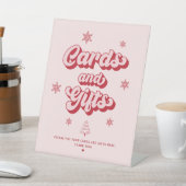 Kerst Baby shower Kaarten en geschenken Reclamebord Met Voetstuk (Insitu)