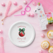 Kerst Baby shower Papier Borden Papieren Bordje (Feest)