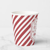 Kerst Baby Shower Papieren Bekers (Voorkant)