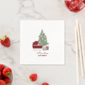 Kerst baby shower servetten (Insitu)