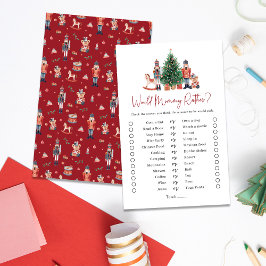 Kerst Baby Shower Spel