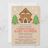 Kerst-Baby shower voor ontbijtontbijt Kaart (Voorkant)